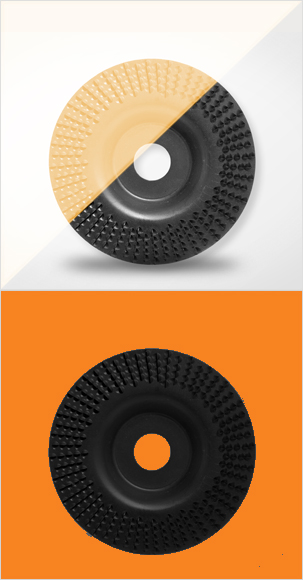 RECESSED RASP WHEEL - A