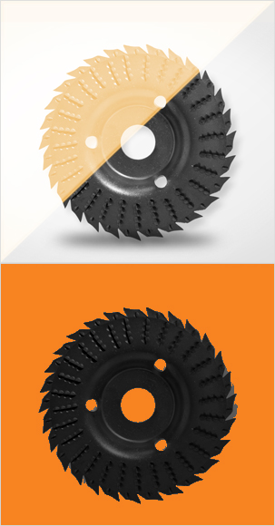 UNIVERSAL RECESSED RASP WHEEL