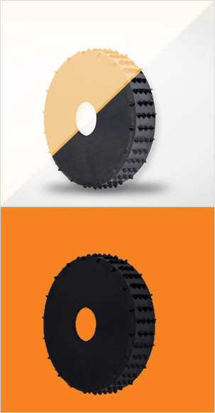 MILLING RASP WHEEL FOR ANGLE GRINDERS